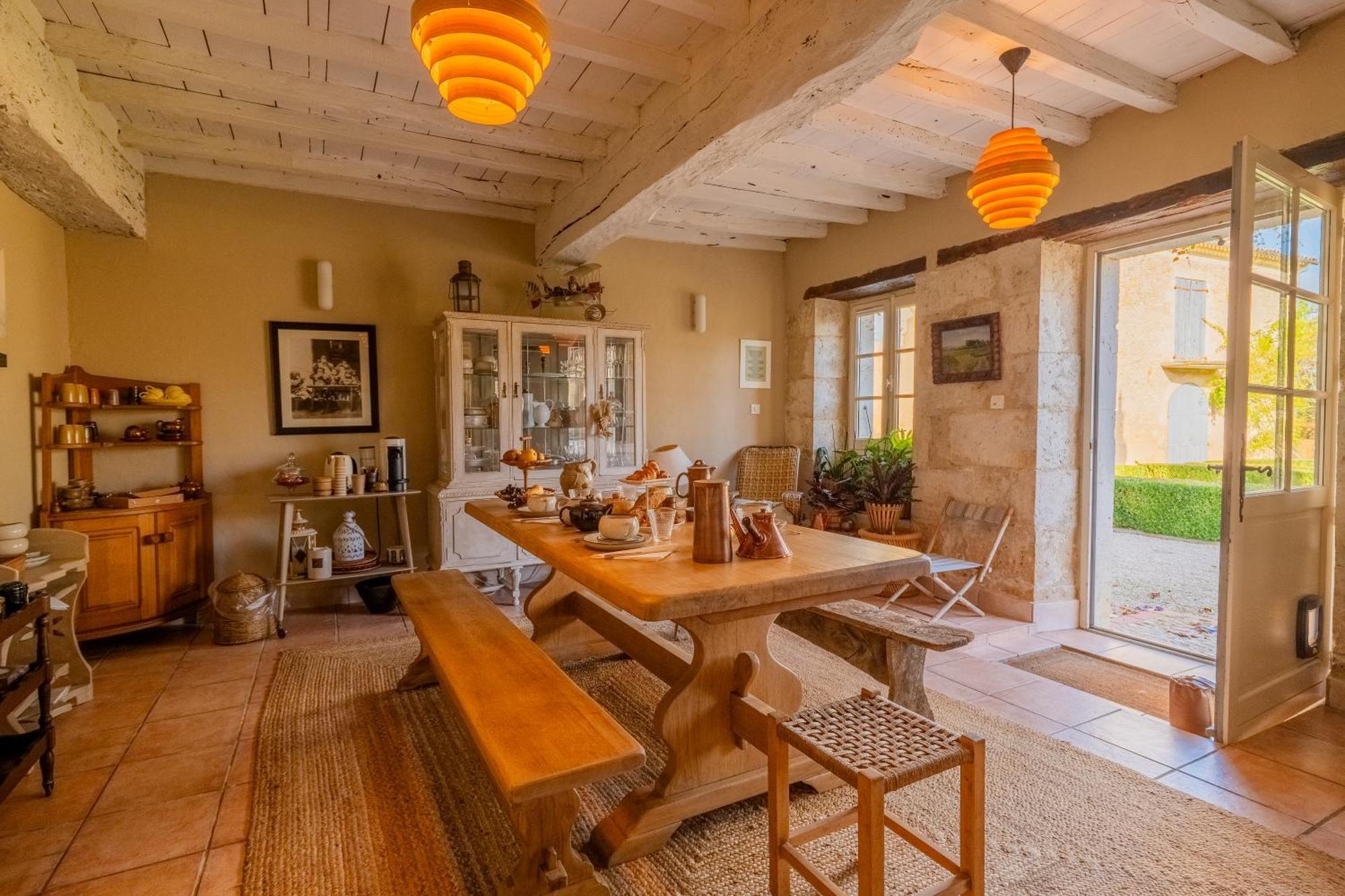 Propriete Le Monneton Bed & Breakfast Sainte-Christie Екстериор снимка