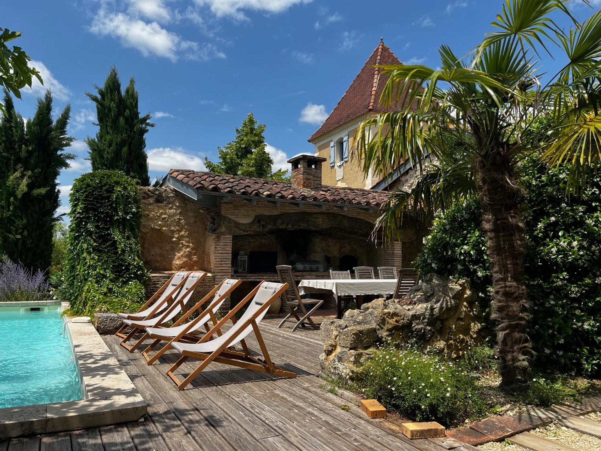 Propriete Le Monneton Bed & Breakfast Sainte-Christie Екстериор снимка